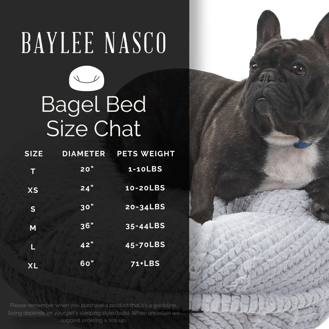 Ocean Mist Bagel Bed