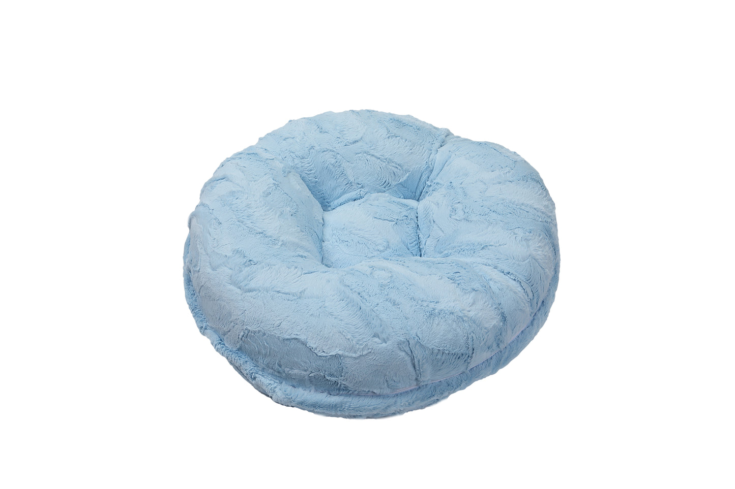 Baby Blue Bagel Bed