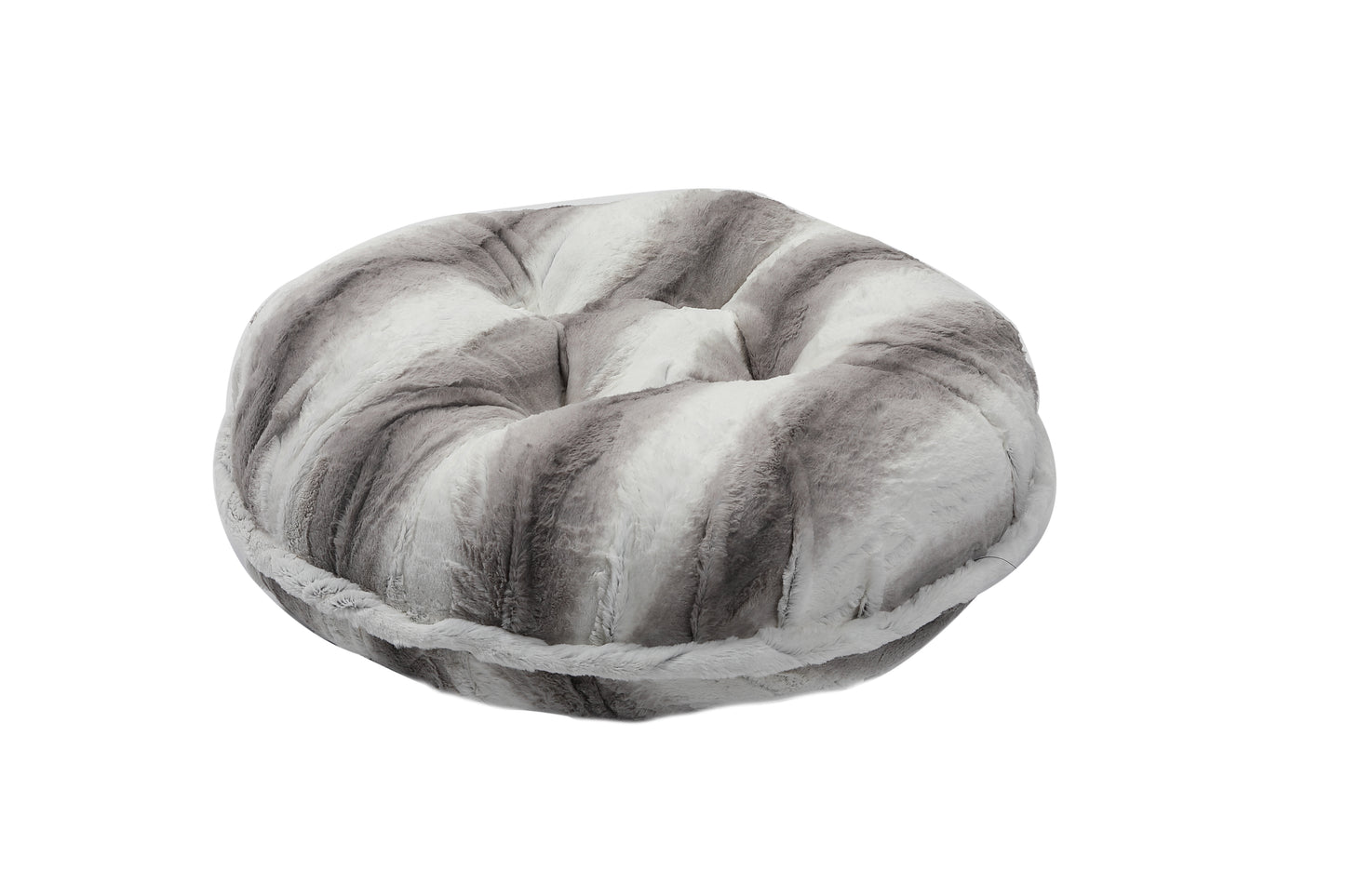 Platinum Grey Bagel Bed