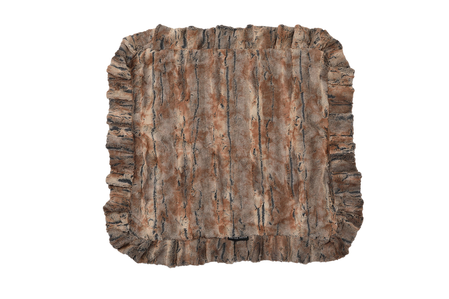 Red Fox & Cream Shag Blanket