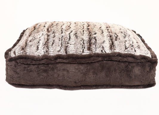 Gator with Grey Mink Rectangle Bed