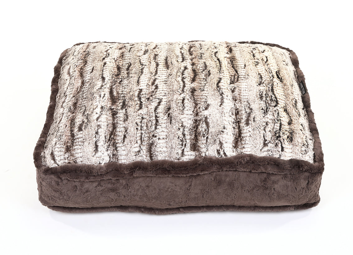 Gator with Grey Mink Rectangle Bed